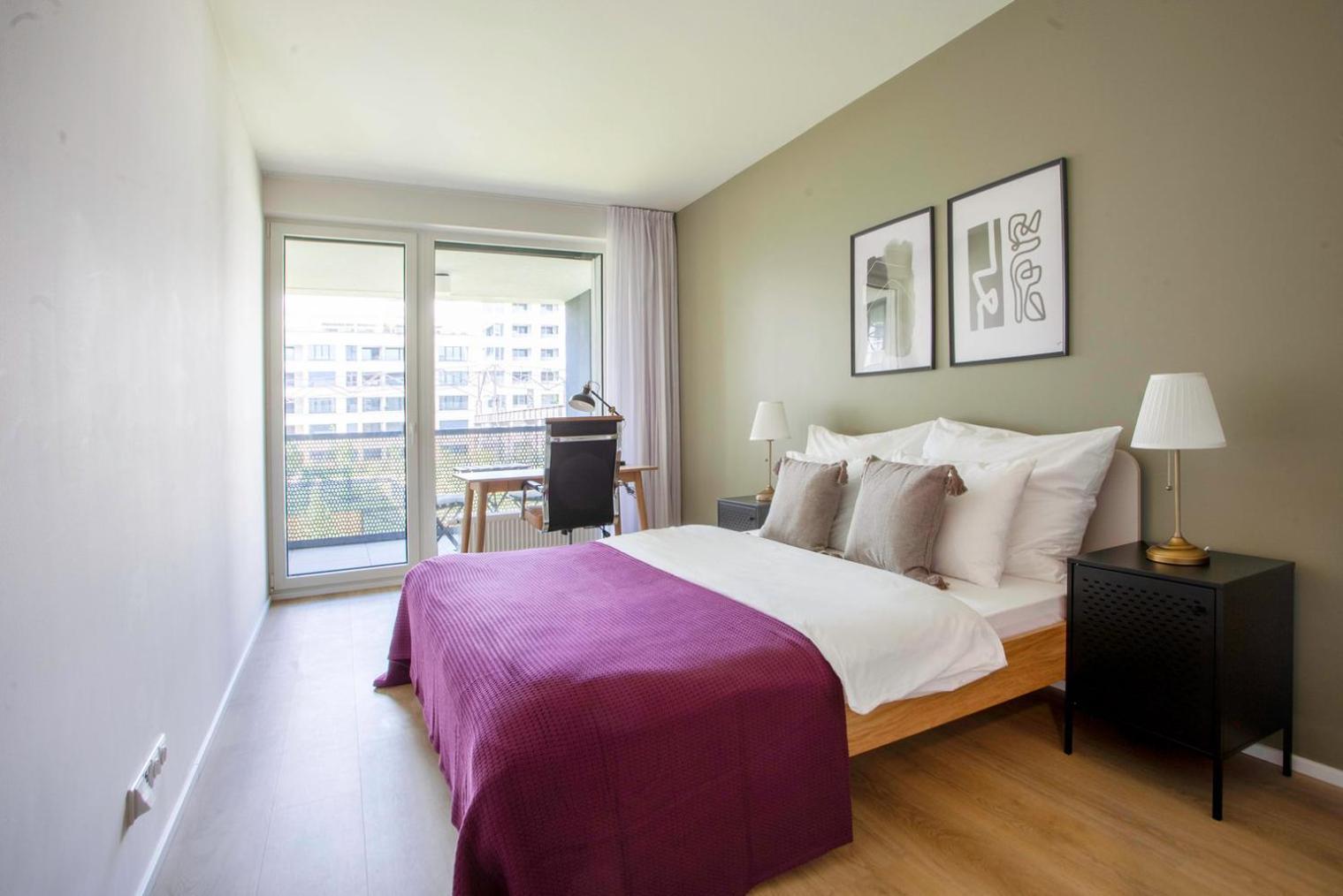 Blueground 7 Furnished With Balcony Prg-1 * Prague